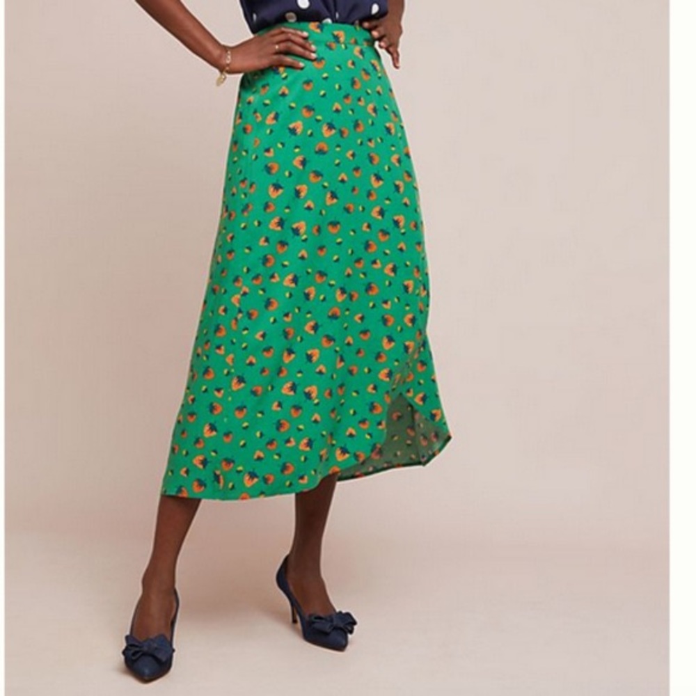 Anthropologie Colloquial Wrap skirt